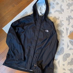 The North Face rain jacket